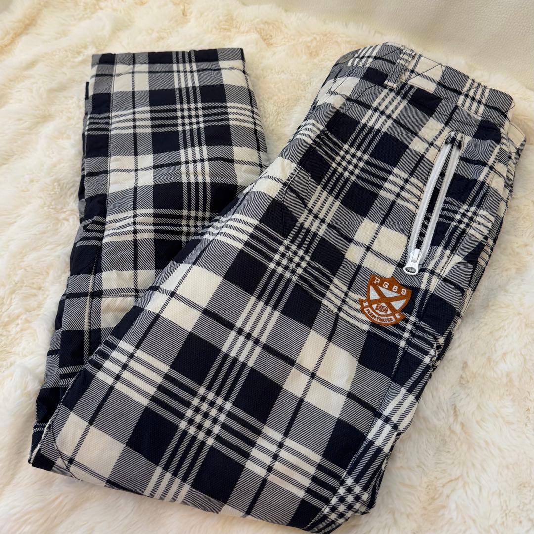 パーリーゲイツ ナイロンストレッチ ロゴジャガード 中綿パンツ 3 楽天市場】パーリーゲイツ（素材（生地・毛糸）ナイロン）（パンツ