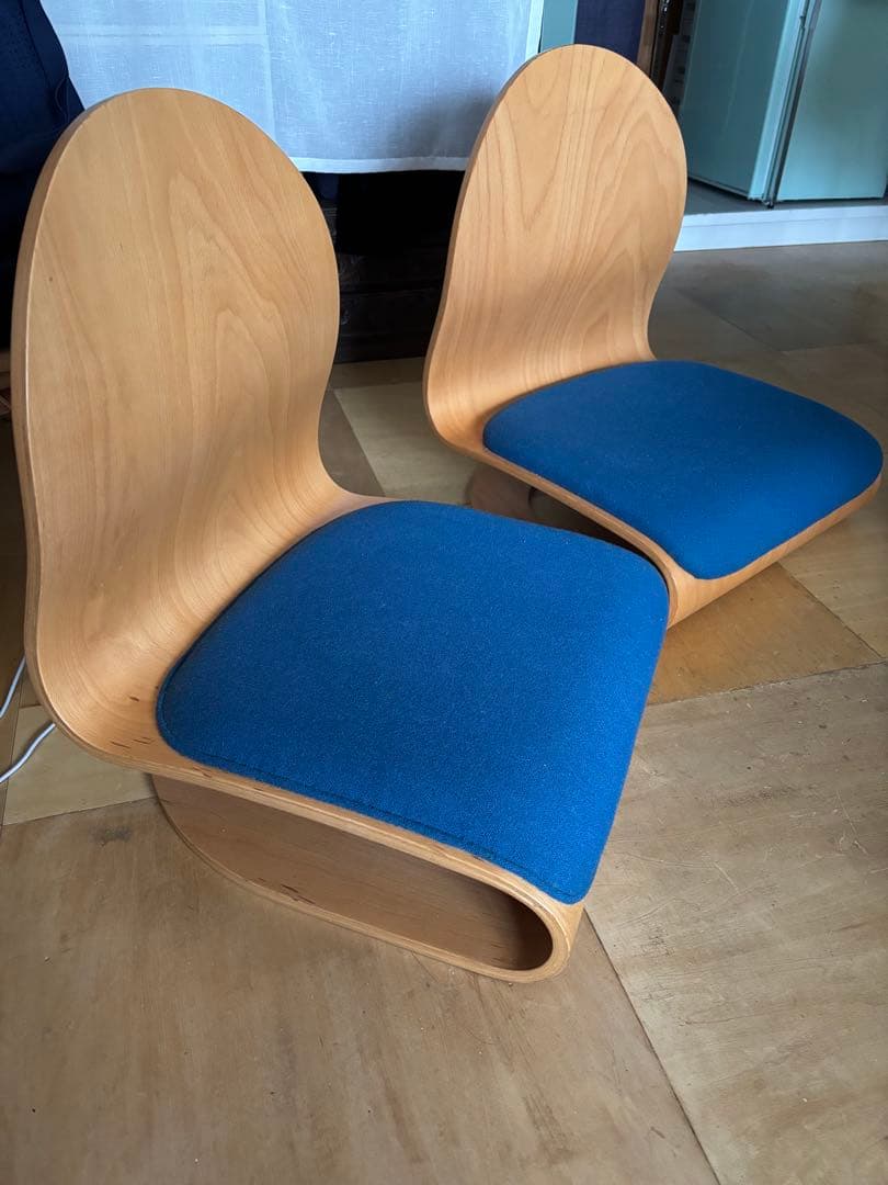 Verner Panton タタミチェア（青) 1脚目 PANTON CHAIR｜ヴィトラ｜コンフォートQ｜阪急百貨店のインテリアショップ