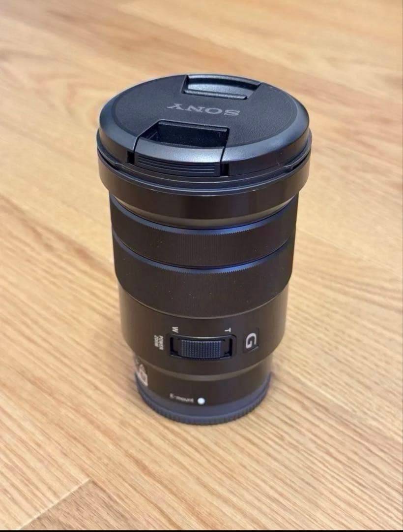 美品　SONY E PZ 18-105mm F4 G eマウント Sony E PZ 18-105mm f/4.0 G OSS Lens for Sony E SELP18105G