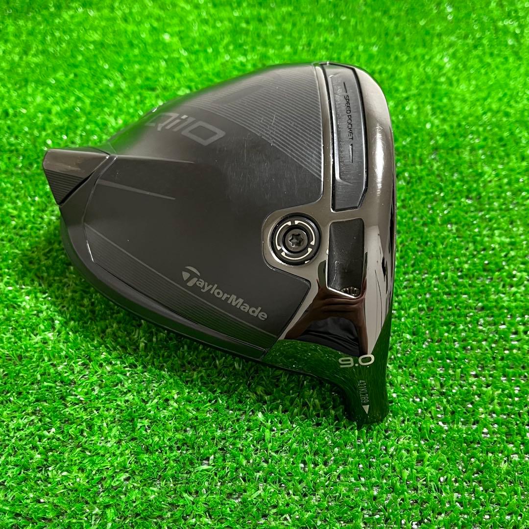 テーラーメイド Qi10 デザイナーシリーズ ブラック 9.0° ヘッドのみ