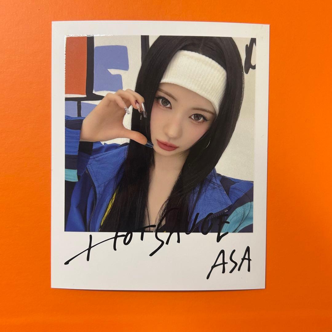 babymonster トレカ アサ hotsauce ポラロイド チェキ - メルカリ