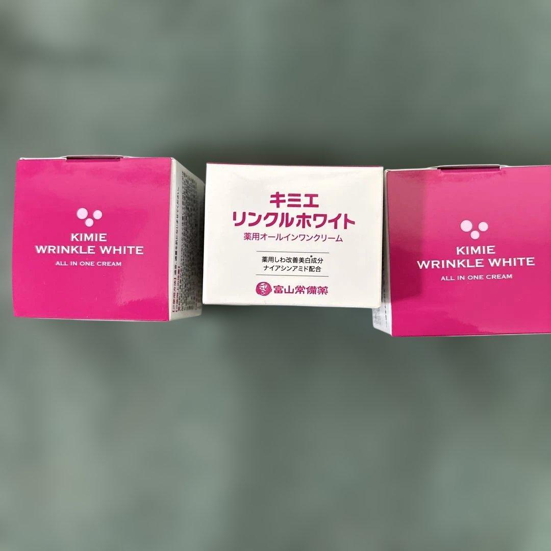 薬用オールインワンクリーム キミエリンクルホワイト 50g×3箱 - メルカリ