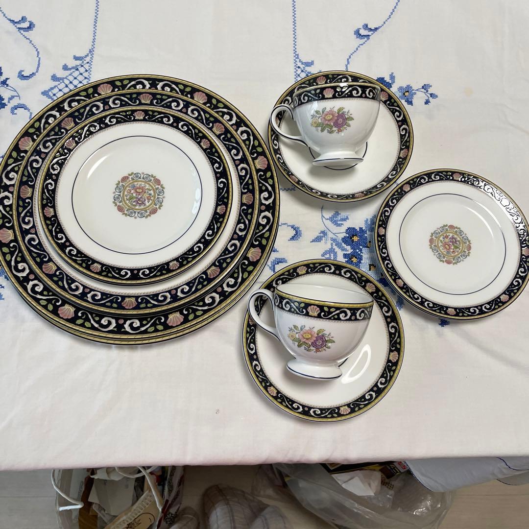 ウェッジウッド　ラニーミード黒壺　ディナー皿セット✖️2 楽天市場】ウェッジウッド ラニーミードの通販