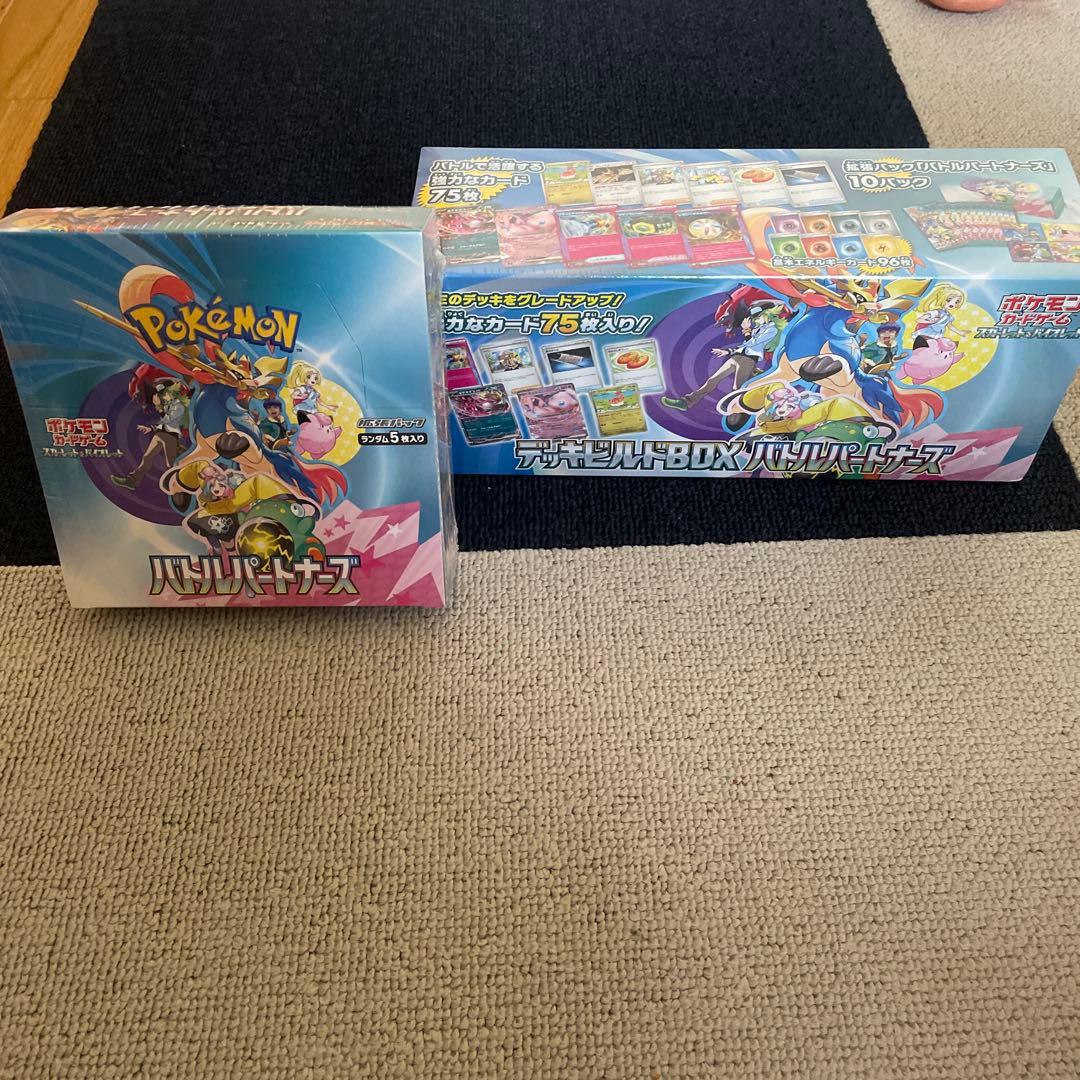 バトルパートナーズ 未開封シュリンク付き　デッキビルド ポケモンカードゲーム バトルパートナーズ 未開封シュリンク付き +