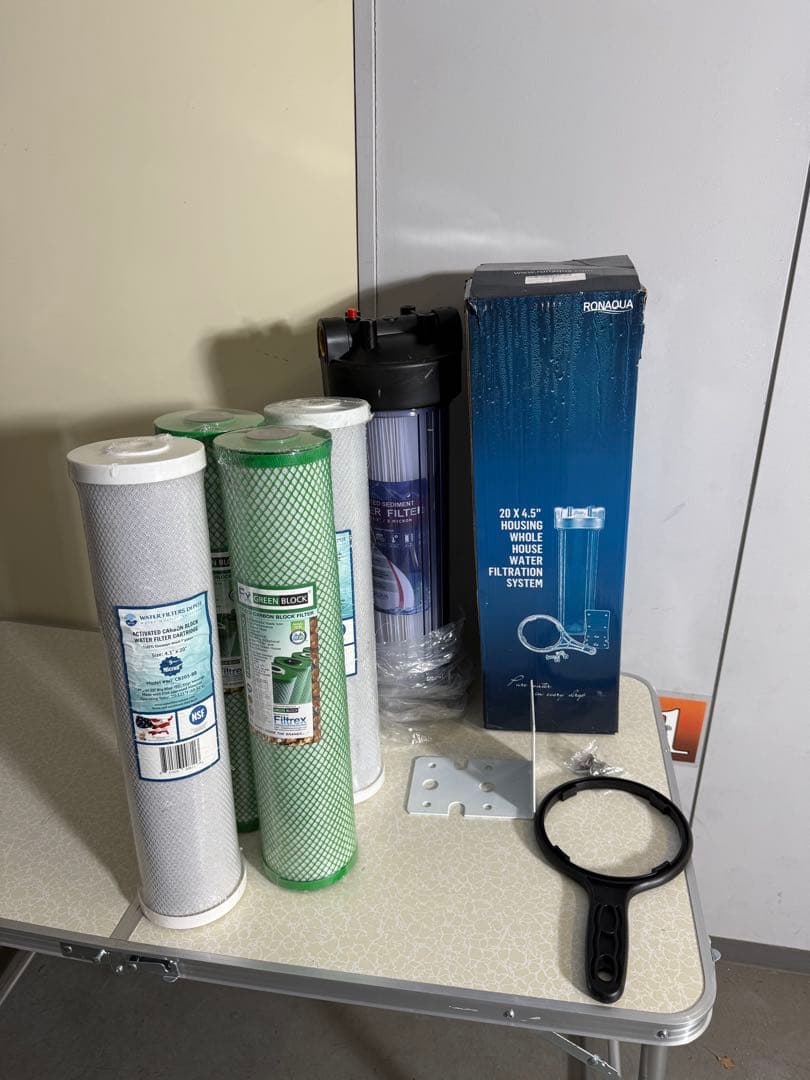 カーボン浄水フィルター 20インチ Big Blue セット CB205-8B Big Blue 浄水カートリッジ - top-filterbag.com