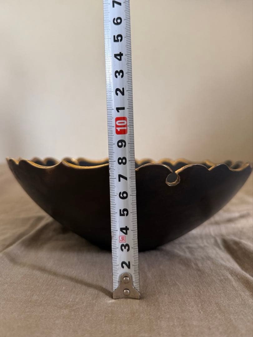 伊藤剛俊 陶芸家 黒と金のボウル 皿 益子 希少 - メルカリ