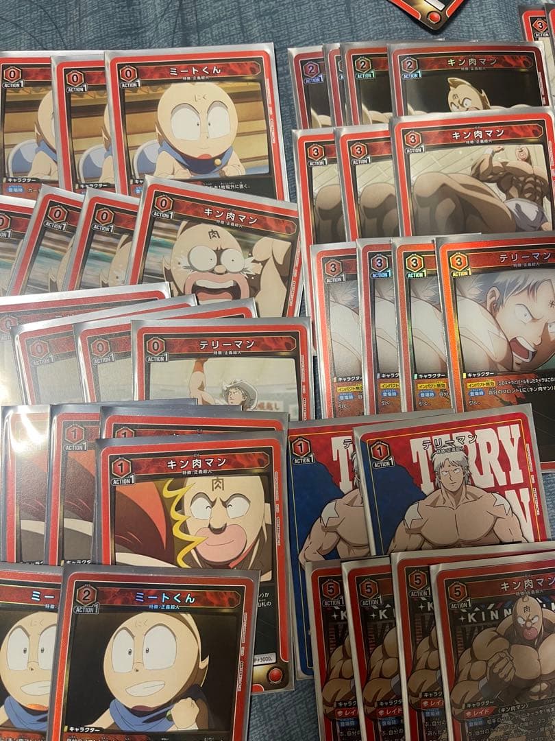 ユニオンアリーナ キン肉マン マシンガンズ デッキ 調整パーツ付き