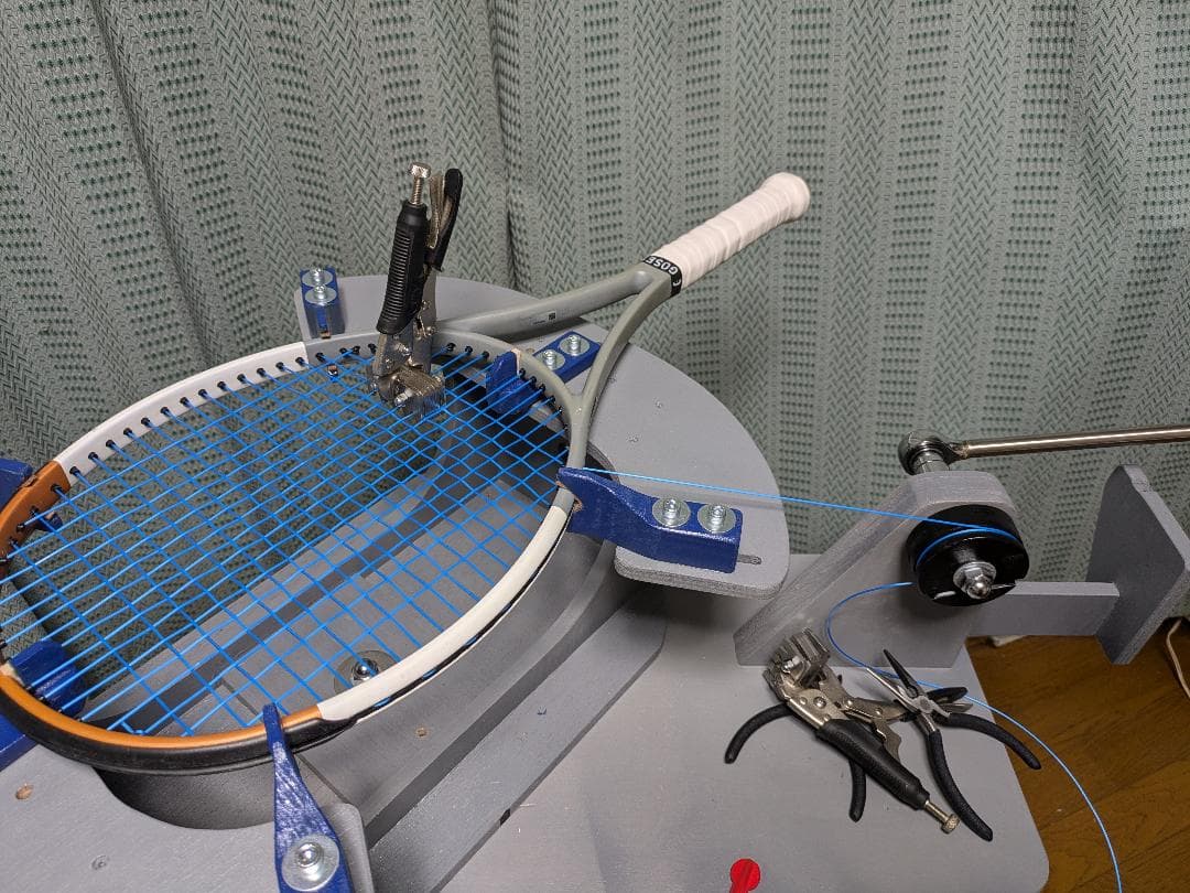 ストリングマシン(ガット張り機)TG-5a - メルカリ