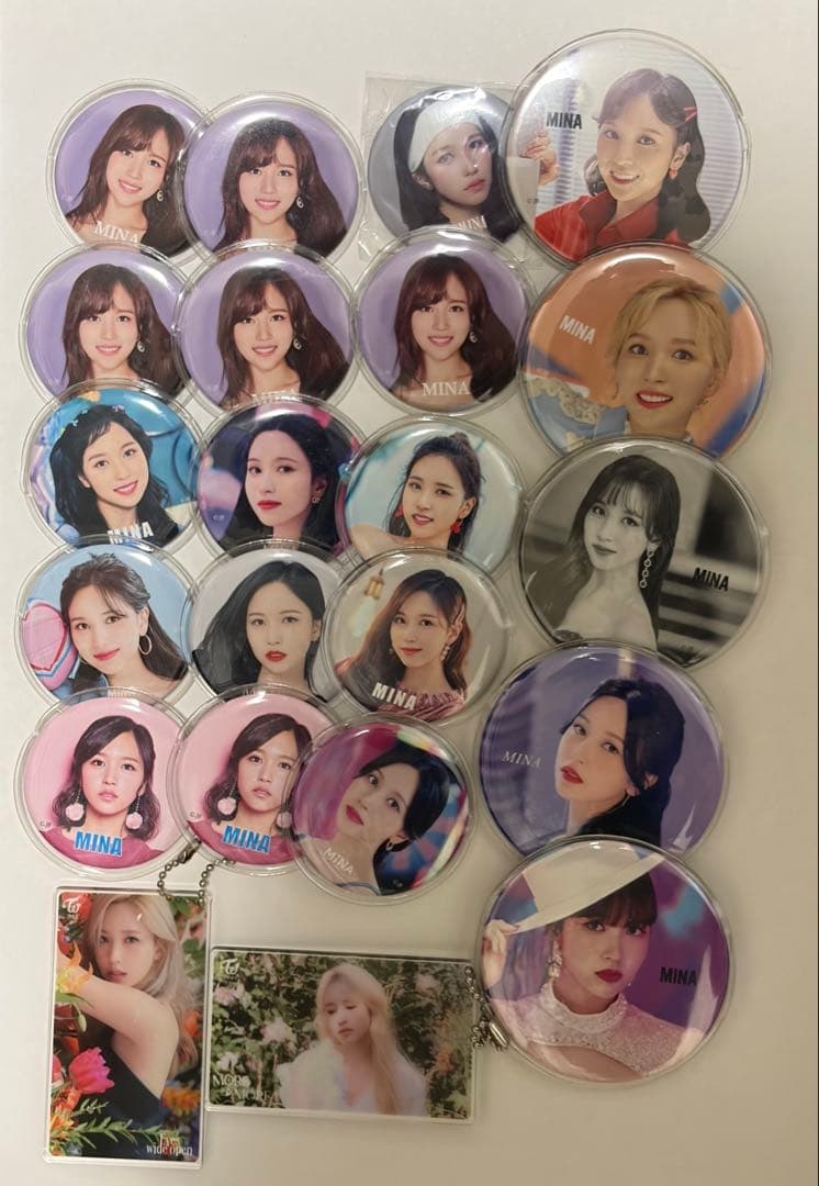 twice ミナ 缶バッジ まとめ売り - メルカリ
