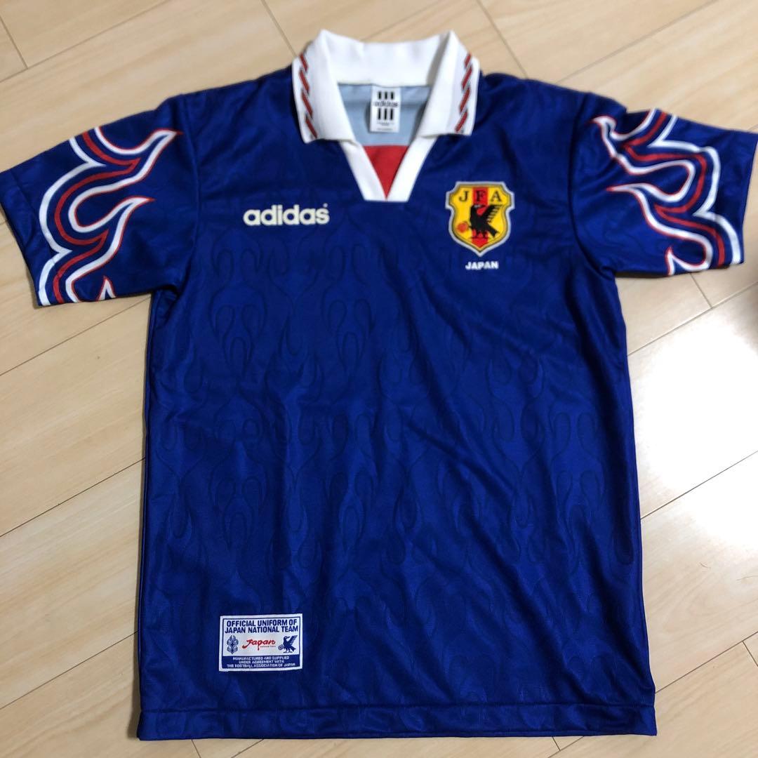 サッカー日本代表 ユニフォームO 炎 97年 アトランタ五輪 フランスW杯