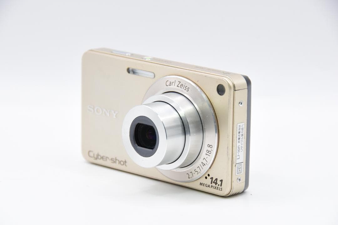 □ 美品 □ SONY Cyber-shot DSC-W350 ゴールド - メルカリ
