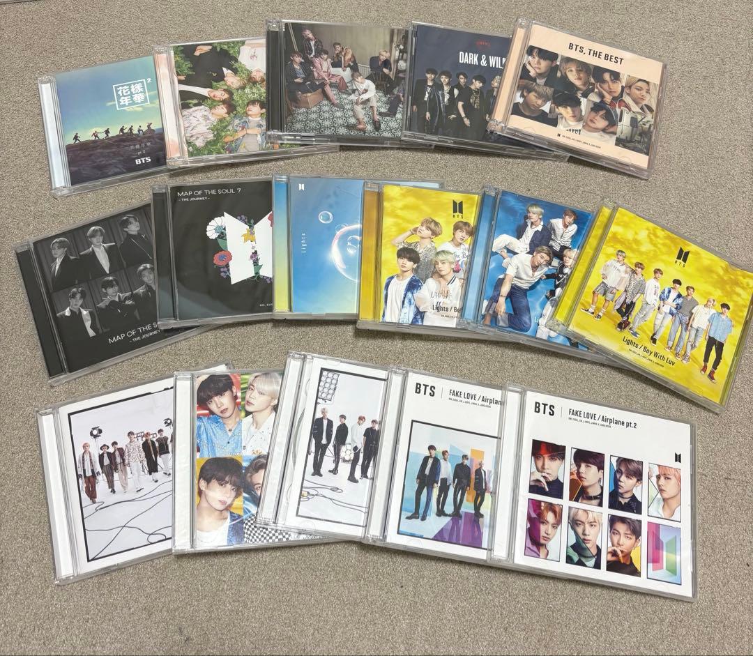 BTS CD DVD セット売り - メルカリ