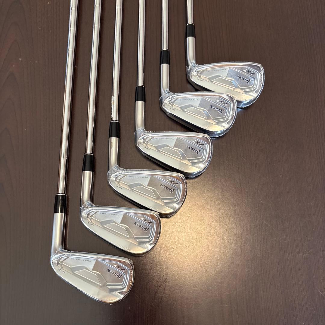 新品未使用 zx7 mk2 アイアンセット 日本正規品】 DUNLOP スリクソン ZX7 Mk2 アイアンセット6本組(#5-9