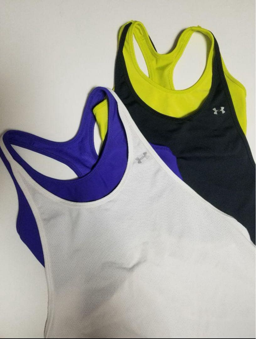 アンダーアーマー　二枚セット　Sサイズ UNDER ARMOUR（アンダーアーマー） 野球 ジャージ上下セット UA