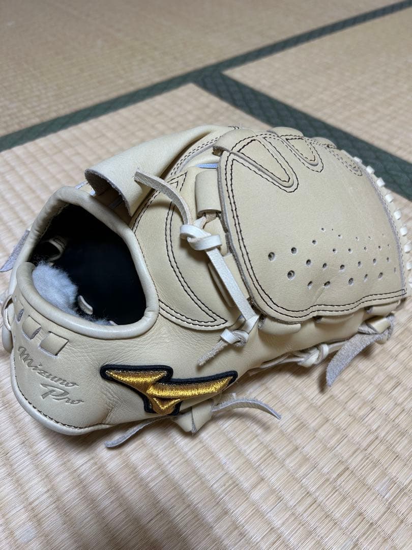 f*様 ミズノプロ　投手用 Mizuno Pro あすつく ミズノプロ 硬式用 オーダー 投手用 AXI(2)型