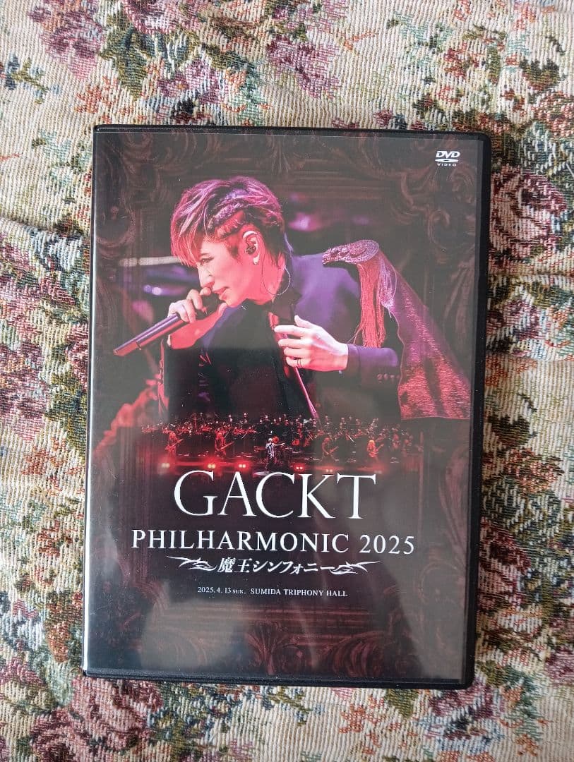 GACKT PHILHARMONIC 2025魔王シンフォニーDVD - メルカリ
