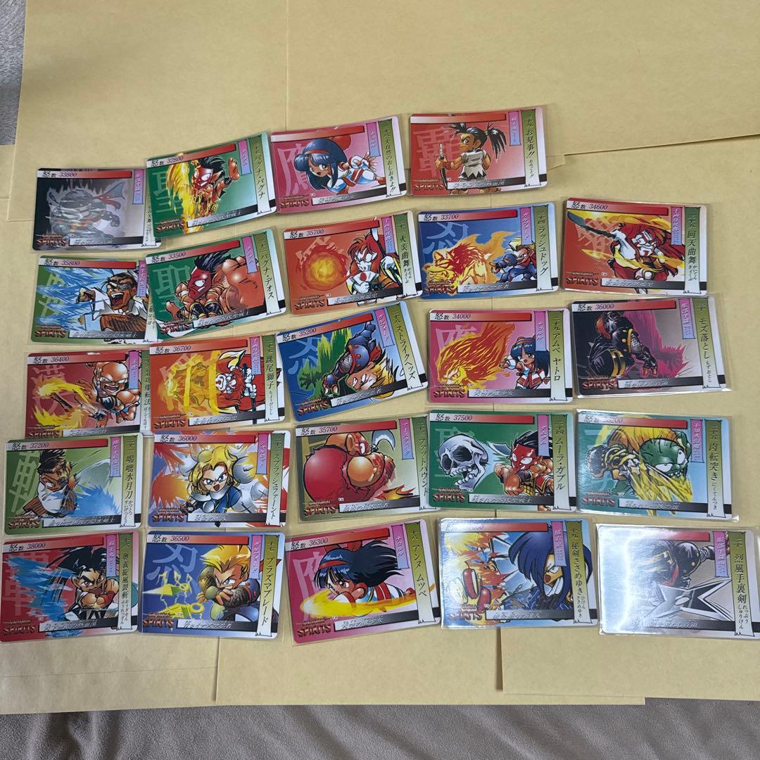 サムライスピリッツ カードダス カード snk 39種 コンプ ナコルル