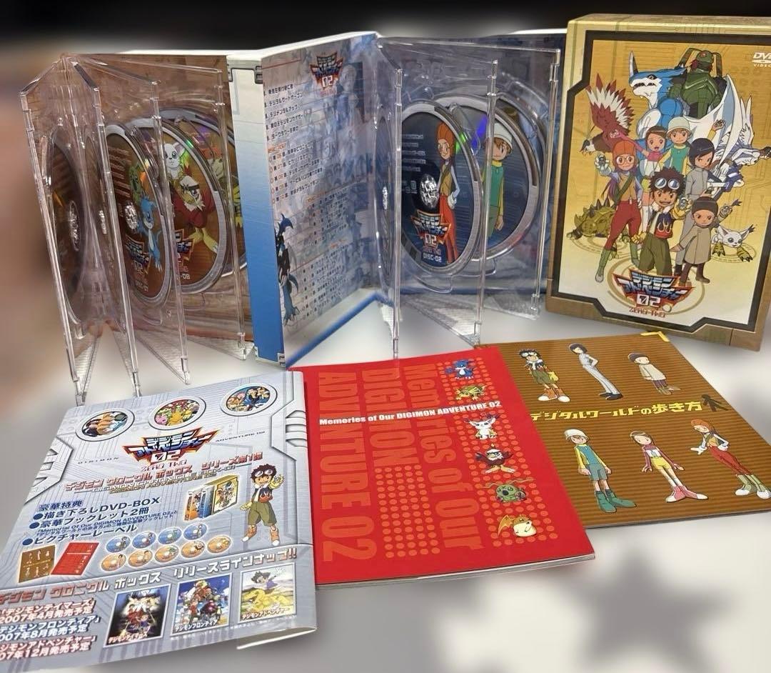デジモンアドベンチャー02 DVD-BOX〈9枚組〉 9/26□CD/DVD入荷情報です！◇デジモンアドベンチャー02 DVD-BOX 等々