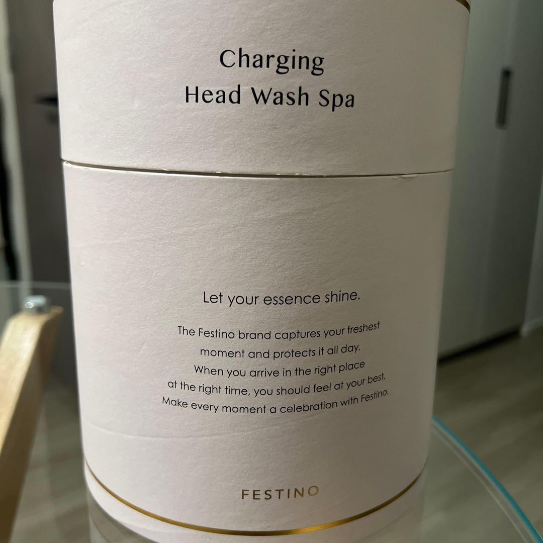 【新品未使用】FESTINO ヘッドウォッシュ スパ Amazon | フェスティノ チャージングヘッドウォッシュスパ SMHB-019