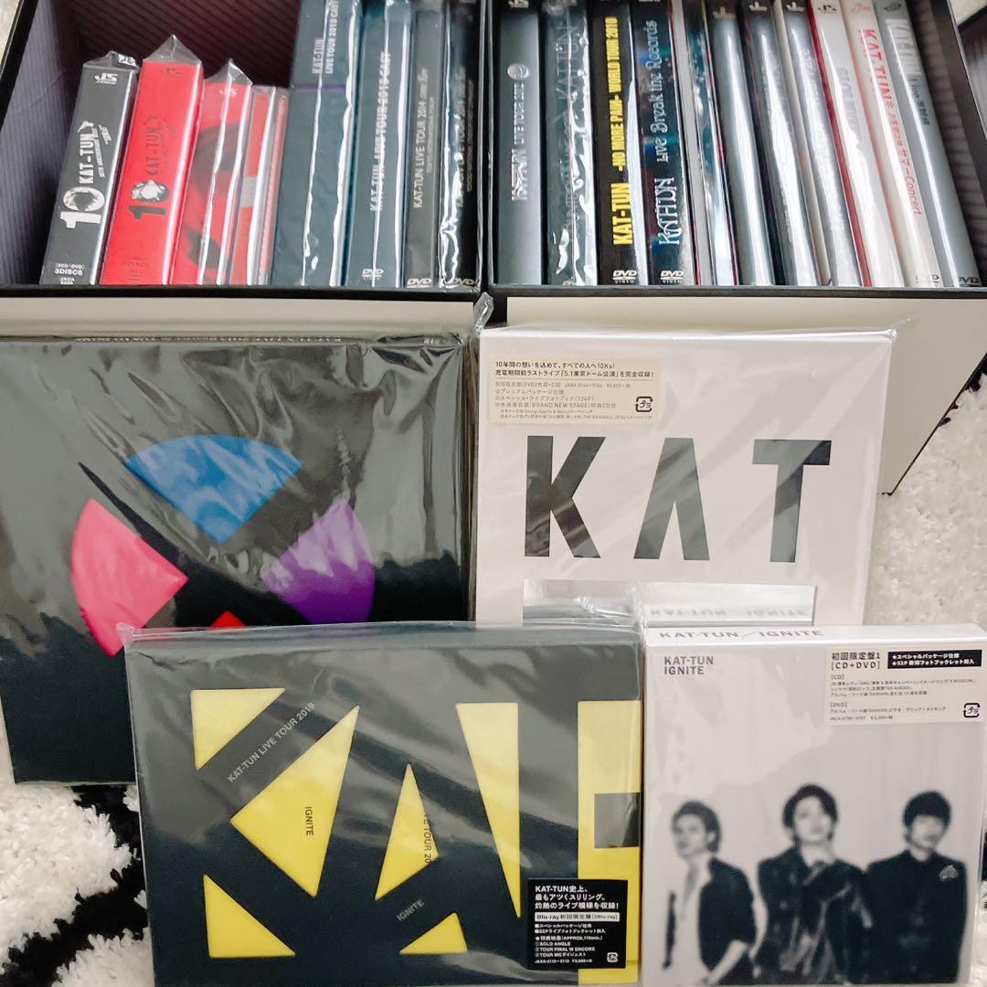 KAT-TUN LIVE DVD Blu-ray アルバム まとめ売り KAT-TUN まとめ売り