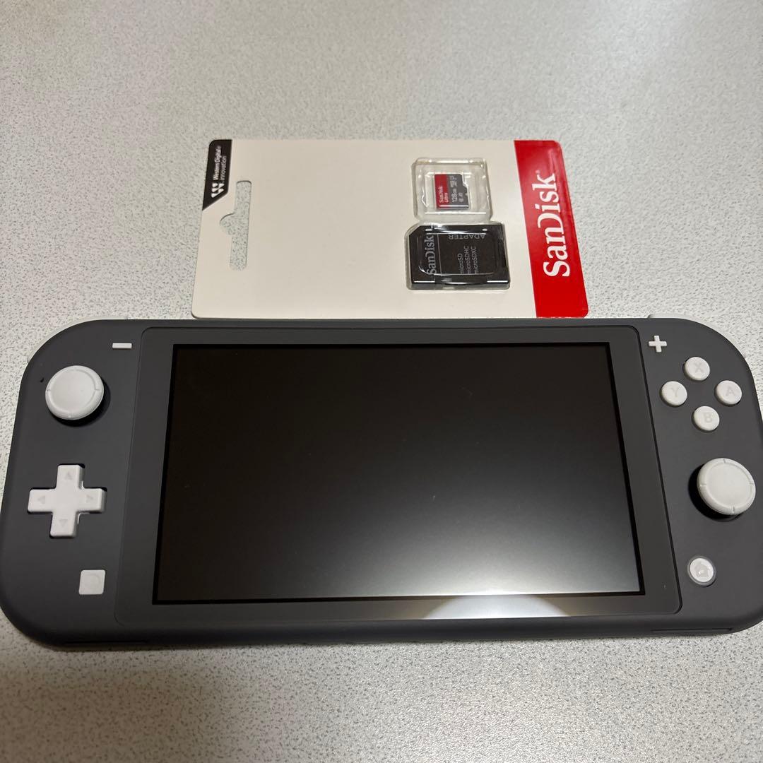 Nintendo Switch Lite グレー + microSDカード Nintendo Switch Lite (Gray) - Walmart.com