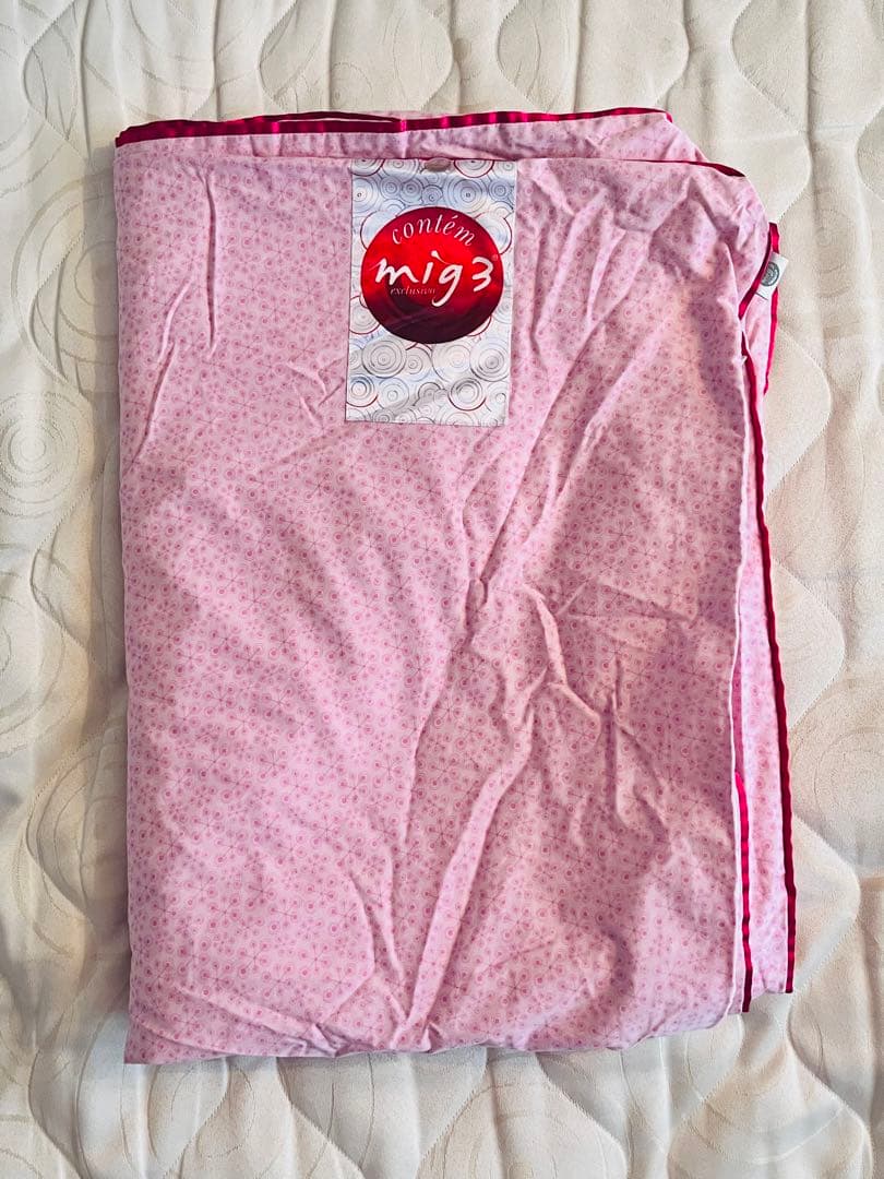 【即購入大歓迎】インヴェル掛けカバーピンクシングル SNフレッシュ加工掛けふとんカバー DL ダブルロングサイズ 昭和西川