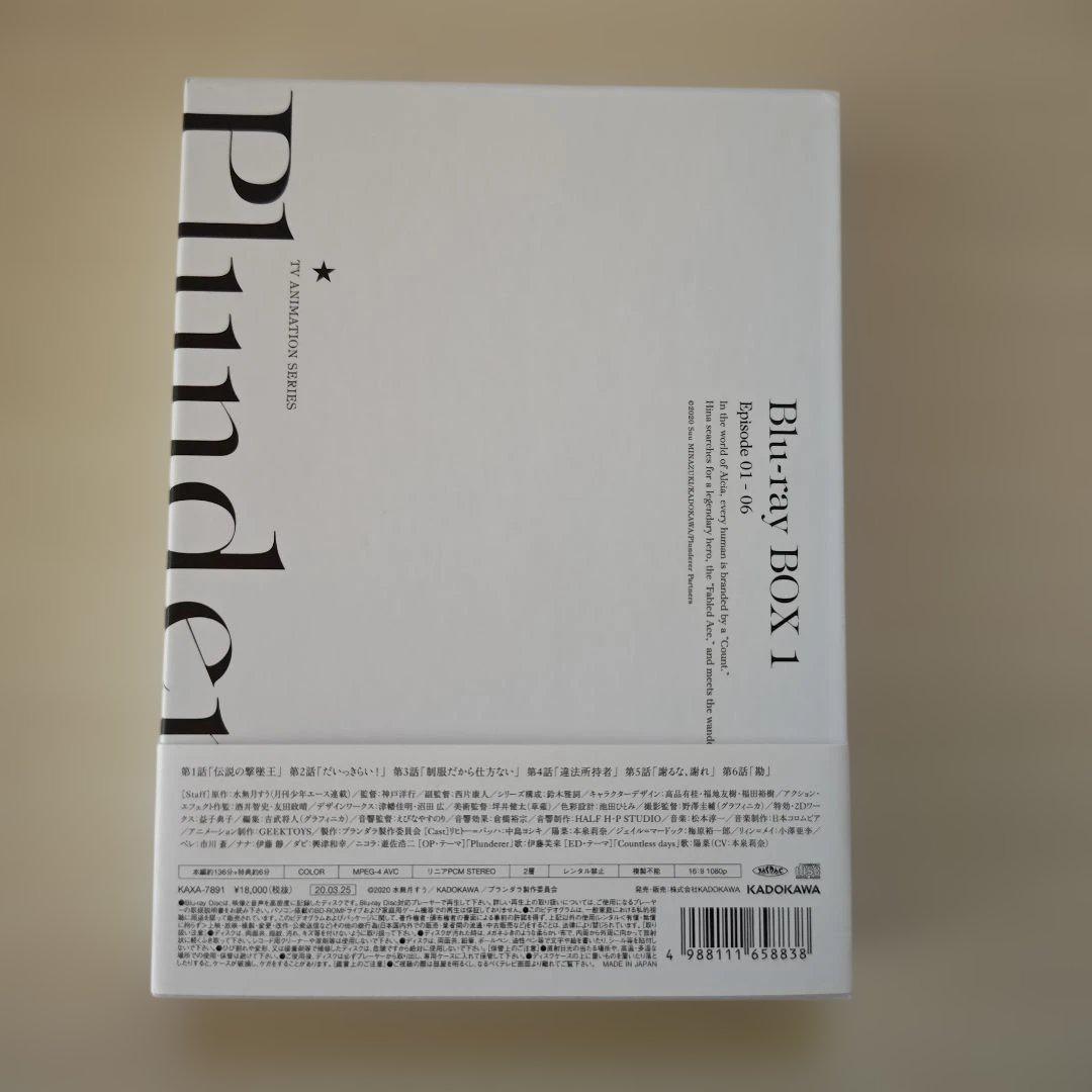 「プランダラ Blu-ray BOX 第１巻～第４巻」（完結）