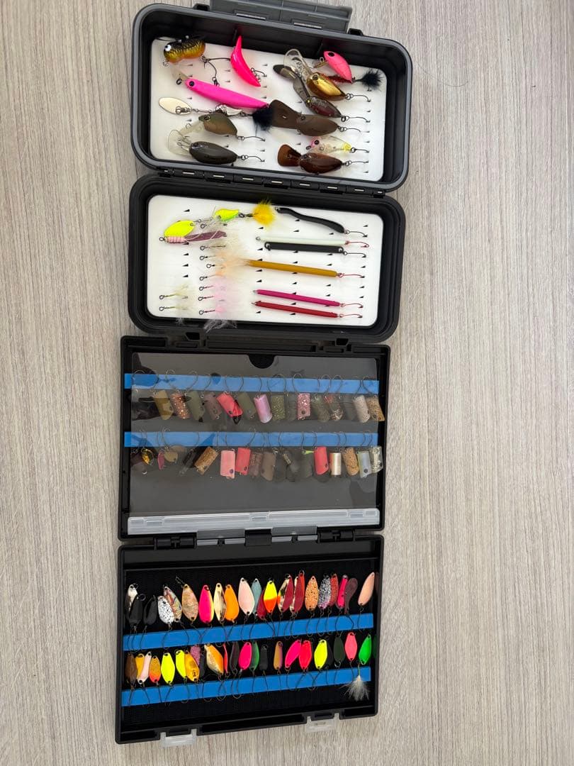 トラウト管理釣り場ルアーセット エリアトラウト 管釣り ルアー 3 セット 30mm 1.5g バーブレスフック