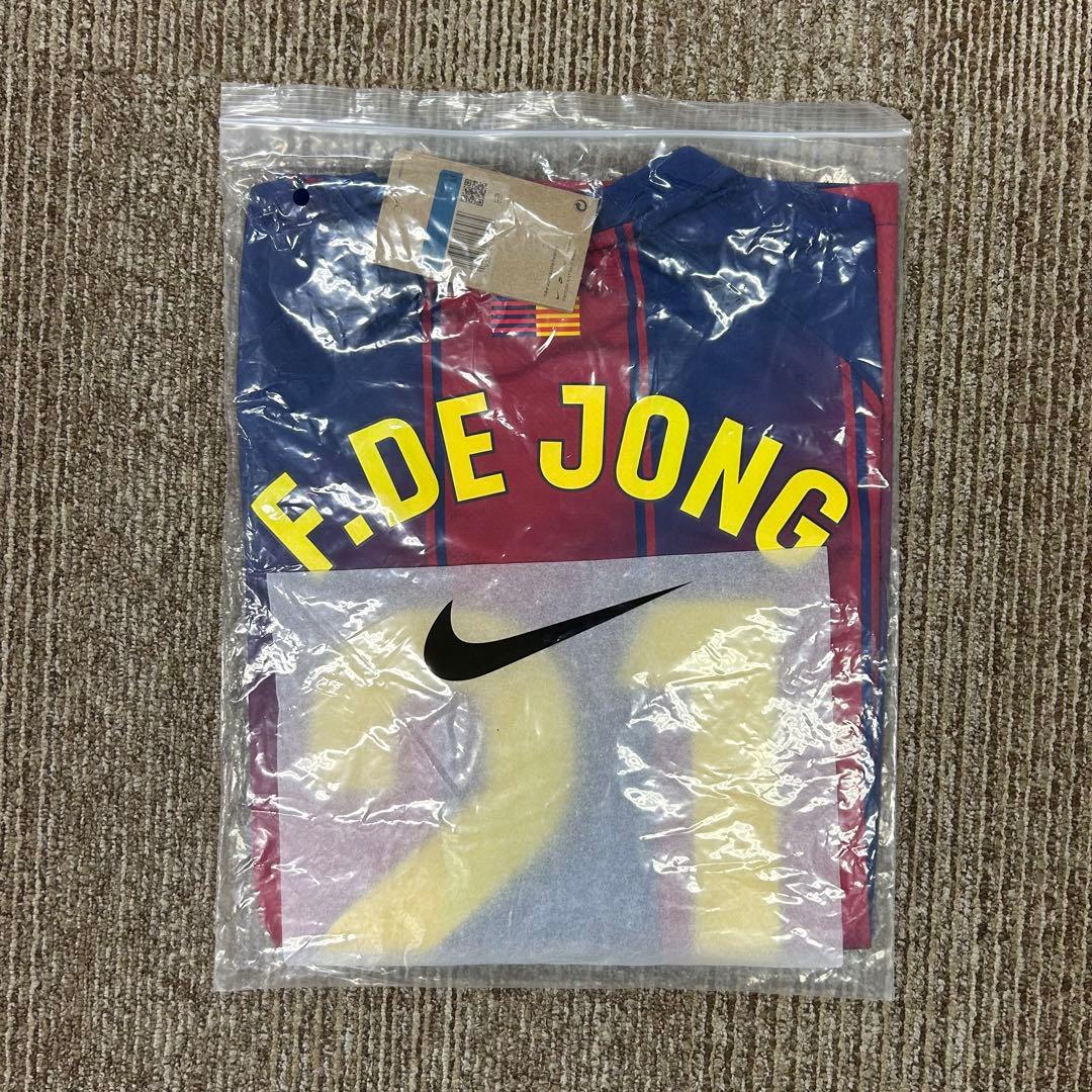 FCバルセロナ フレンキーデヨング ユニフォーム ナイキ Mサイズ 新品未