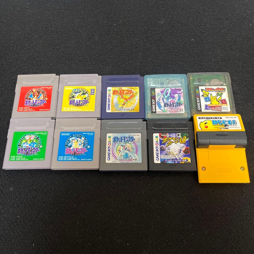 ゲームボーイ ソフト ポケモン まとめ売り 動作確認済 - メルカリ