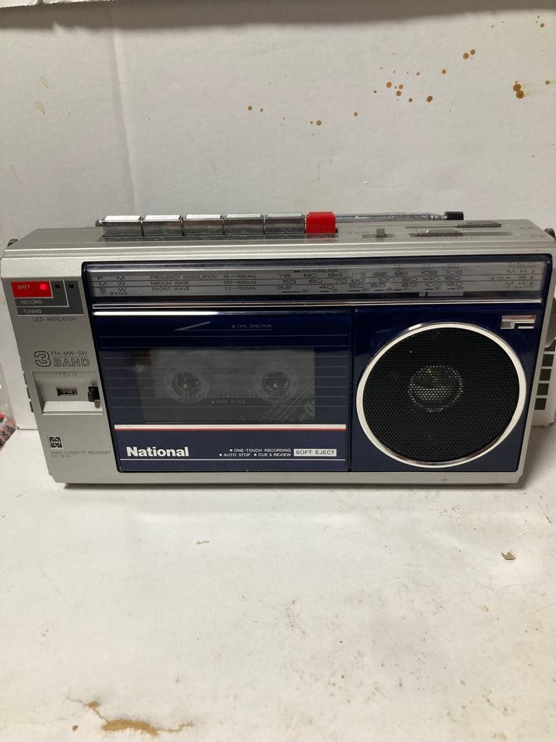 昭和レトロナショナル❣️National RX-1830 ラジオカセットレコーダー