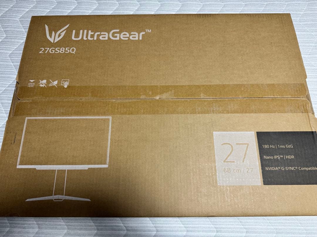 ゲーミングモニター　LG UltraGear 27GS85Q-B 27GS85Q-B LG UltraGear 27型 WQHDゲーミングディスプレイ > 液晶