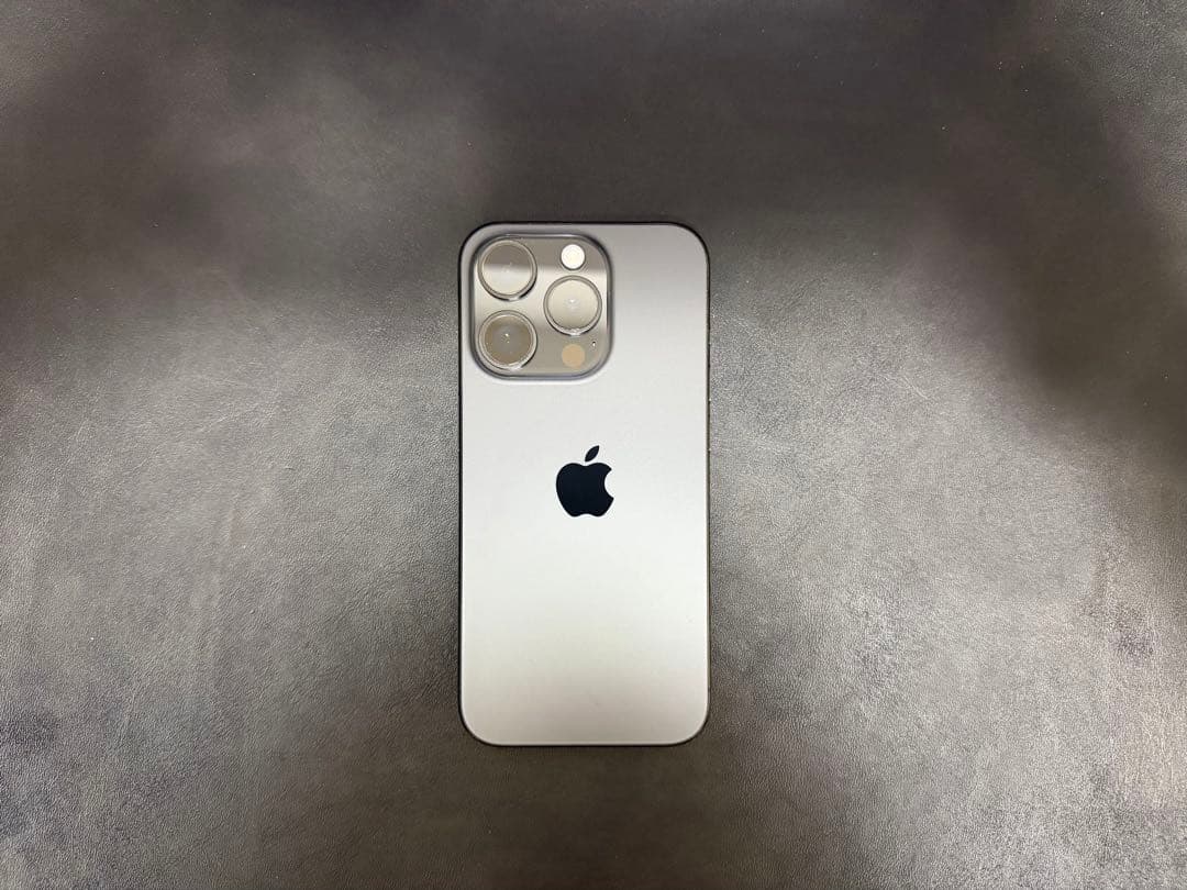 iPhone 15 Pro 256GB SIMフリー ケース・保護フィルム付き iPhone15 Pro ガラスフィルム 全面保護 高光沢 高透明 クリア 角割れ