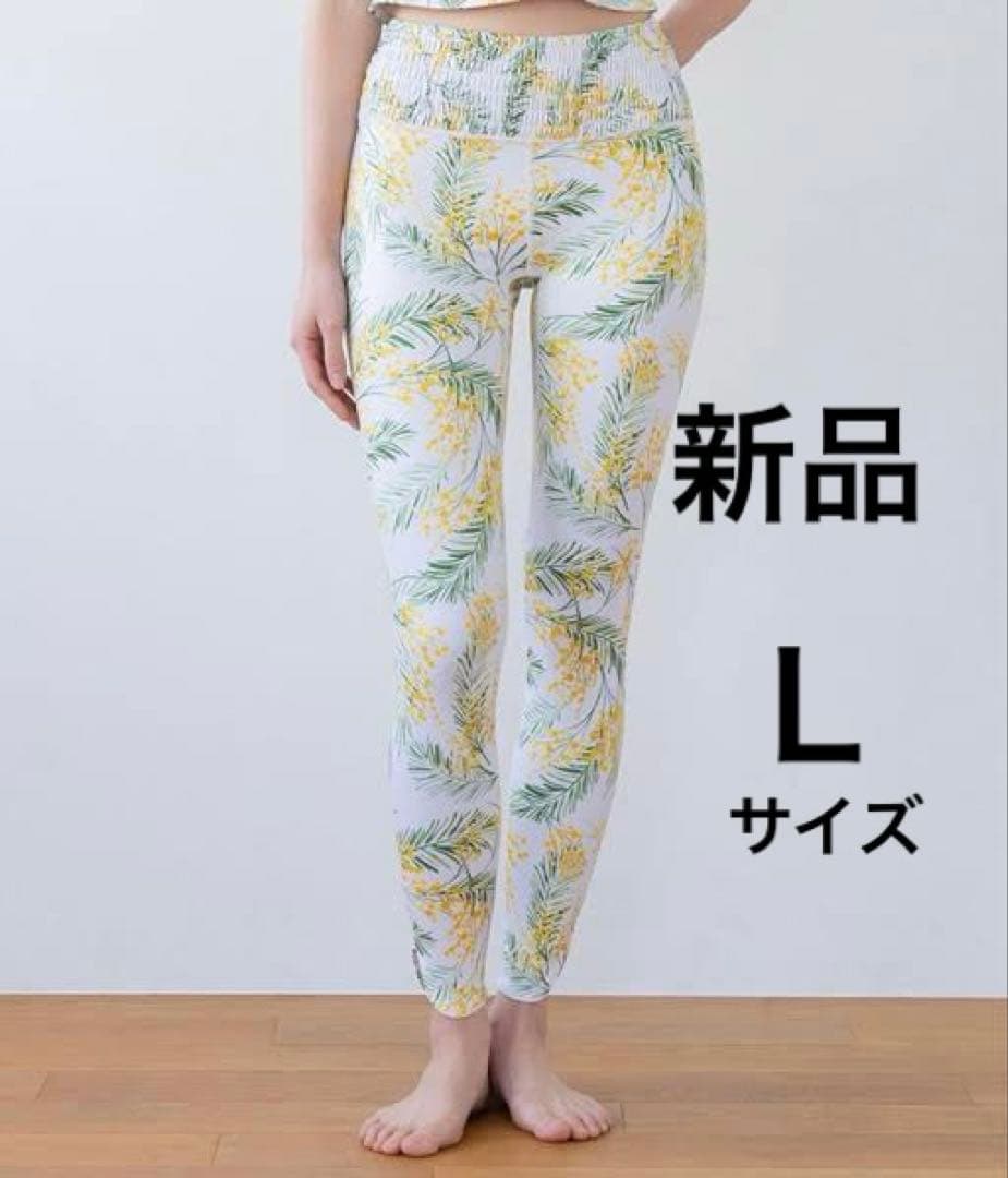 新品タグ付 【SUKALA】 スプリングフラワーシャーリングレギンス Ｌサイズ LAVA公式オンラインストアLapre（ラプレ）【SUKALA】スプリング