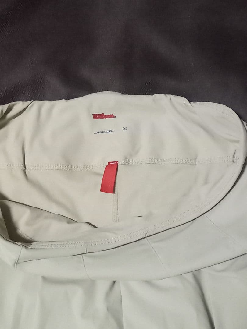 美品‼️Wilsonクラシック プリーツ スコート -M サファリ