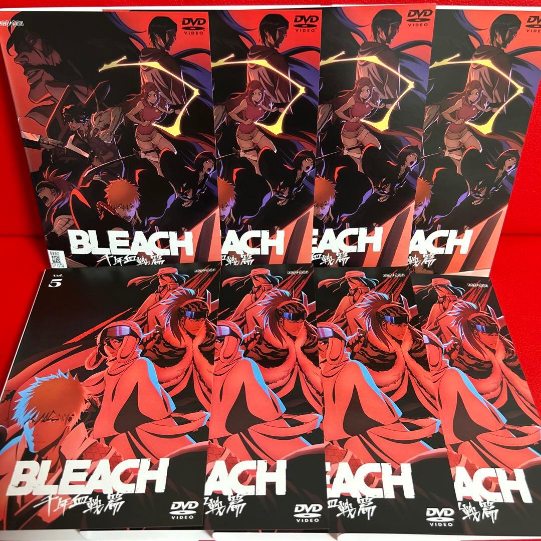 BLEACH　千年血戦篇　アニメ　DVD　全巻セット　1巻〜8巻　全8巻 BLEACH 千年血戦篇 アニメ DVD 全巻セット 1巻〜8巻 全8巻 - メルカリ