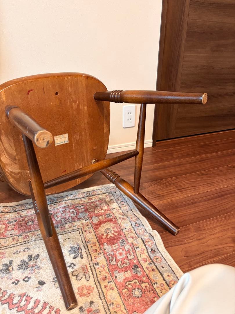 お値下げ！飛騨産業♡キツツキマーク♡昭和レトロダイニングチェア