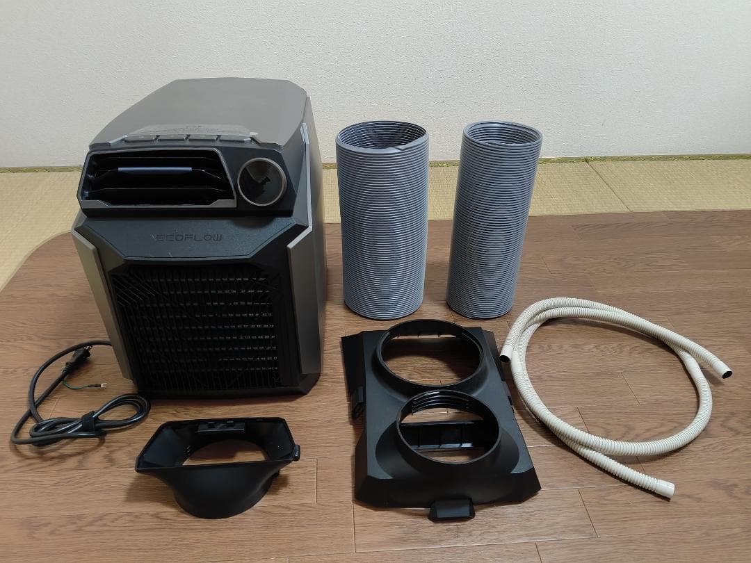 ☆値下げ中‼ ecoflow wave 本体 ポータブルクーラー 外でもリビングと同じくらい涼しい！ EcoFlowからポータブル＆ガチに