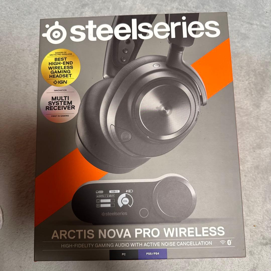 ヘッドホン SteelSeries Arctis Nova Pro Wireless Arctis Nova Pro Wireless for PC & PlayStation