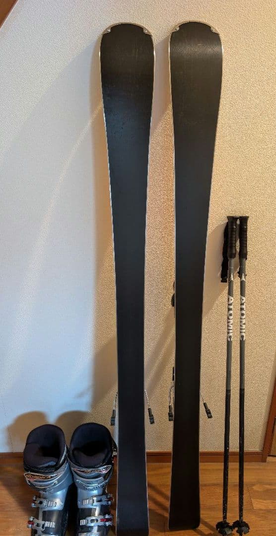 Nordica スキーセット スキー板144センチ ブーツ25.0センチ・ポール