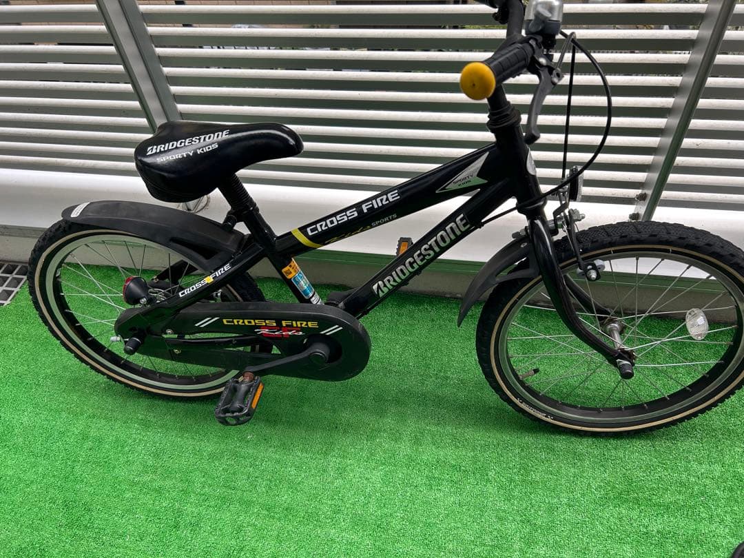 ブリヂストン クロスファイヤーキッズスポーツ　18インチ【引き取り可】 楽天市場】クロスファイヤーキッズ 18インチ 変速なし CK186