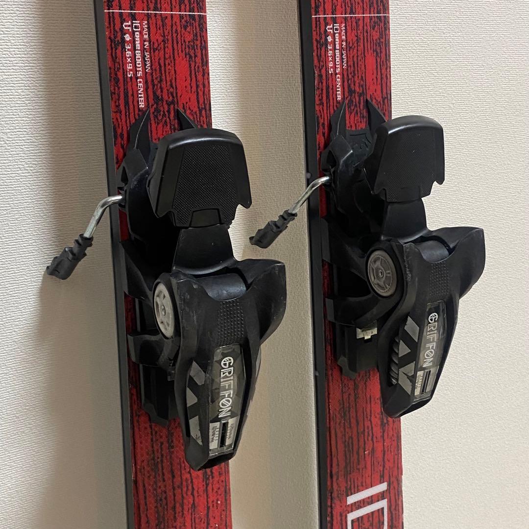 ID ONE FR-X 175cm 黒/赤 マーカー グリフォン - メルカリ