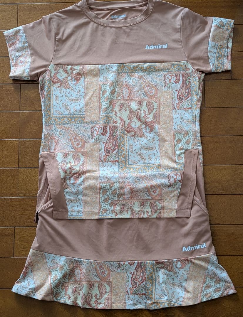 AdmiralテニスウェアセットアップM アドミラル(Admiral) ウェア（メンズ/ユニ） ]サイドラインロゴ