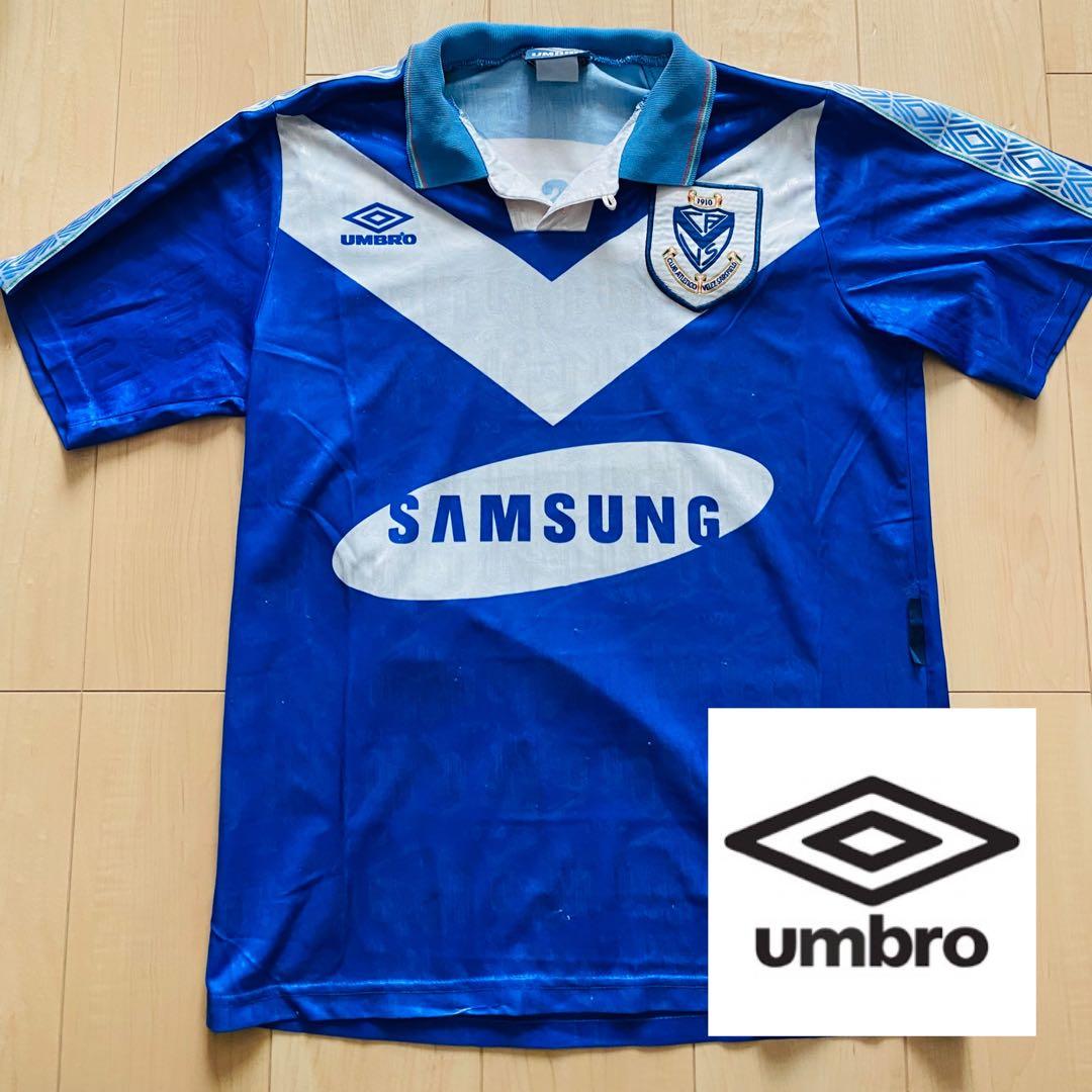 umbro アンブロ サッカーユニフォーム ベレスサウスフィエルド 90's CAベレス・サルスフィエルドのホーム・アウェイ歴代サッカー