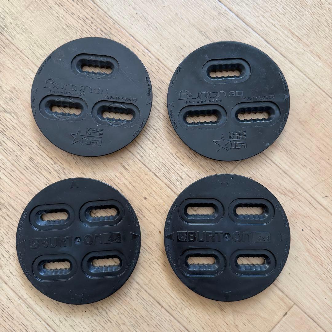BURTON バートン 旧ビンディング用 3D 4×4 ディスクセット！ - メルカリ