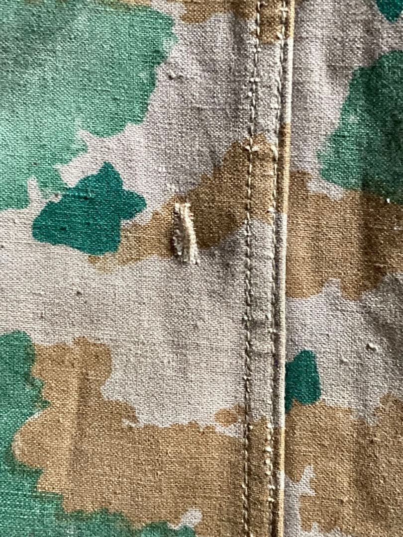 東ドイツ軍 ブルメンターン フローラルカモ ポンチョテント（軍幕②）1