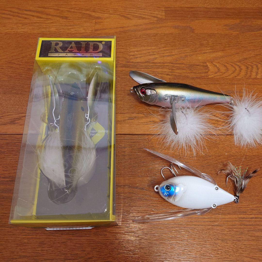 バス釣り引退 羽根モノセット ビッグバス対応実績ルアー - メルカリ