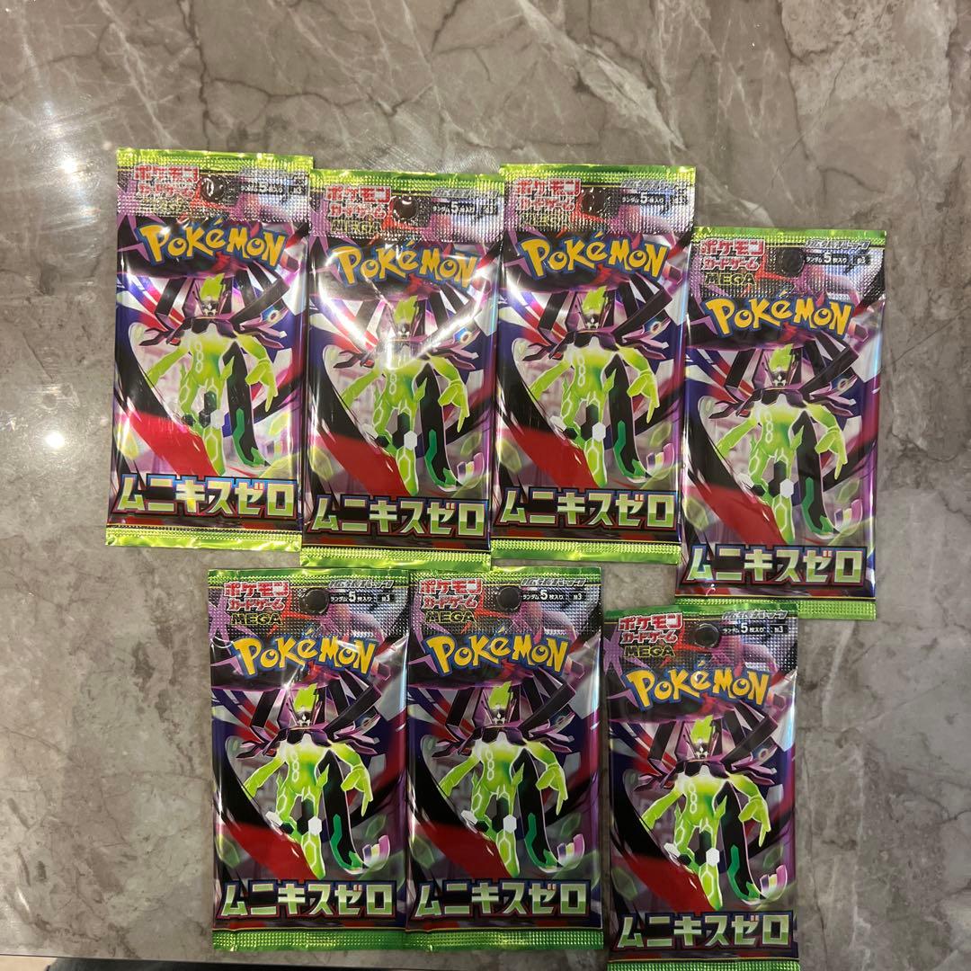 ムニキスゼロ バラパック 7パック ポケモンカード - メルカリ