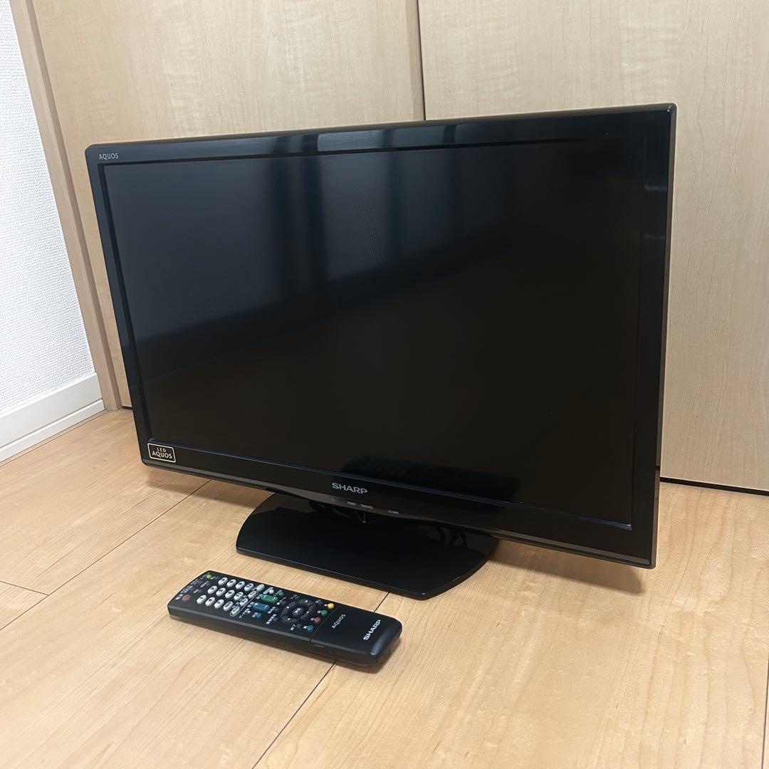 SHARP LC-24K9 AQUOS24インチ液晶テレビ　リモコン付 人気モデル SHARP AQUOS 液晶テレビ LC-24K9 24型 リモコン付｜Yahoo