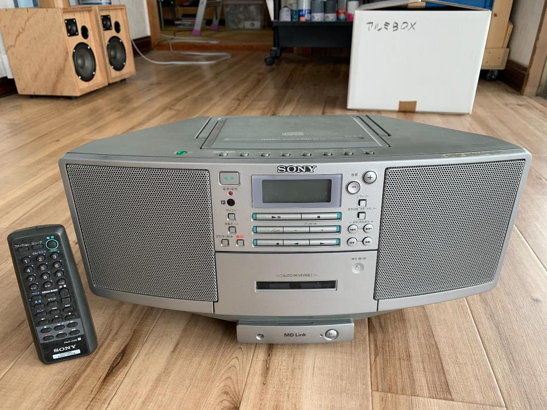 SONY CDラジカセ ZS-D5（完動品） - メルカリ